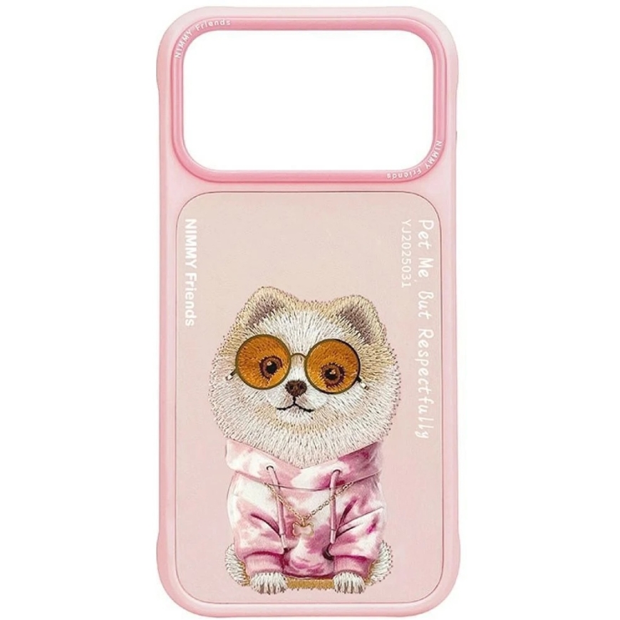 NIMMY prillide kott COOL DOG, mõeldud IPHONE 18 Pro/17 Pro-le, roosa – 2