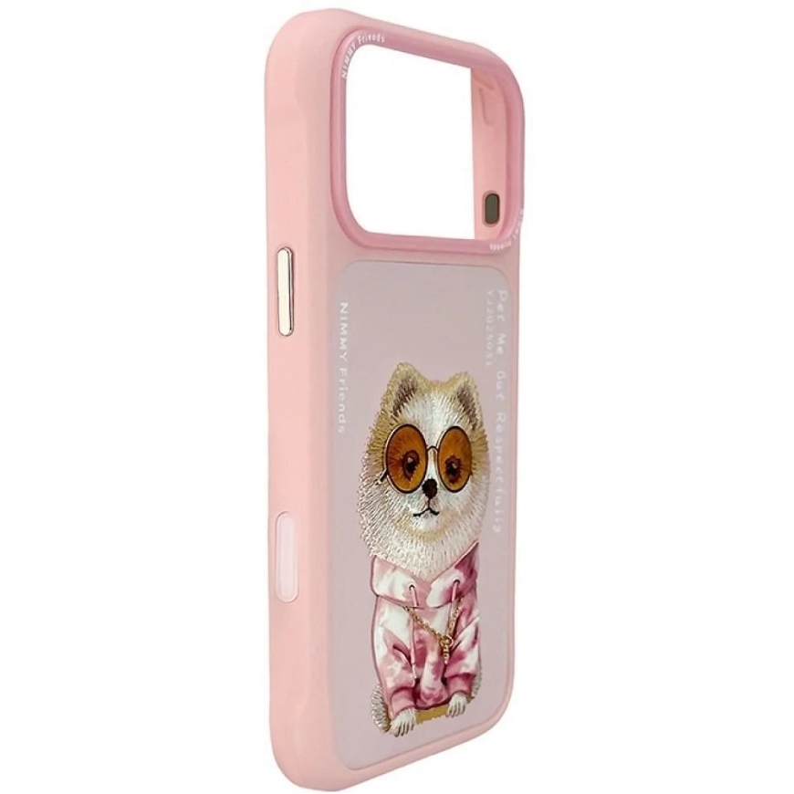 NIMMY sunglasses case COOL DOG, designed for IPHONE 18 Pro/17 Pro, pink – 3