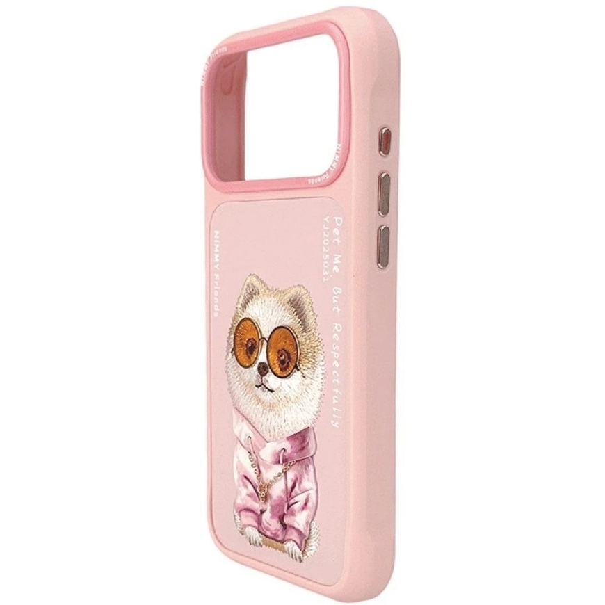 Чехол для очков NIMMY COOL DOG, предназначенный для IPHONE 18 Pro/17 Pro, розовый – 5