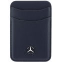 Magnetic Card Wallet Case Mercedes Leather Dark Blue Magnetic Card Wallet Case Mercedes Leather Dark Blue