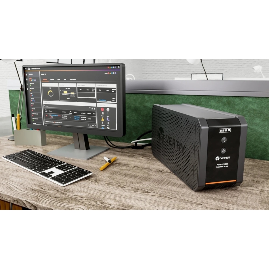 Vertiv Maitinimo šaltinis awaryjny POWERUPS PSA6E-1000IT-SCH 230V 4 Schuko – 3
