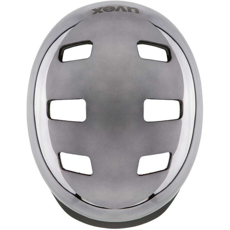 Uvex hlmt 5 bike pro gunmetal chrome-58-61CM