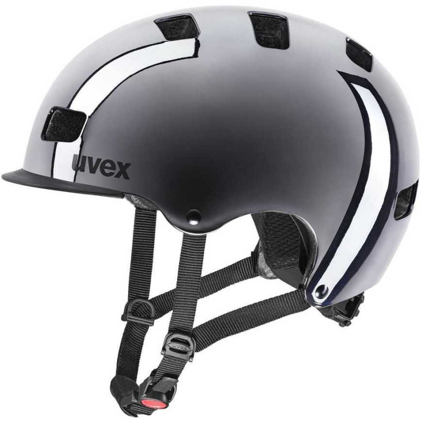Uvex hlmt 5 bike pro gunmetal chrome-58-61CM – 5