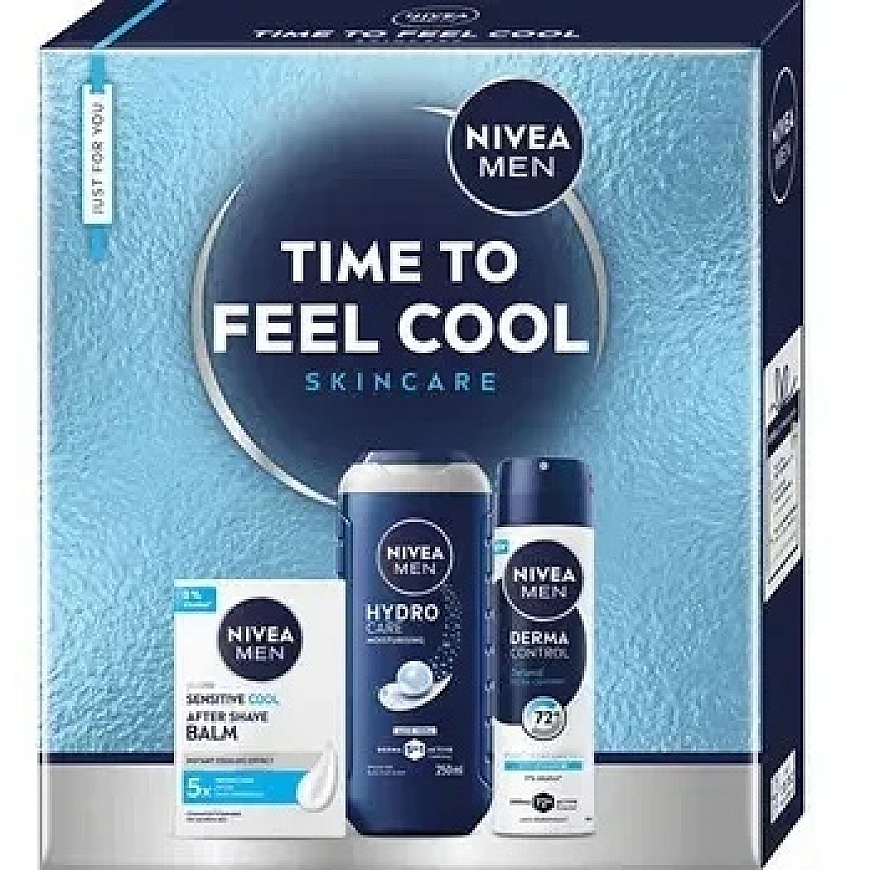 Nivea Men Time to Feel Control Set - Dāvanas komplekts – 2