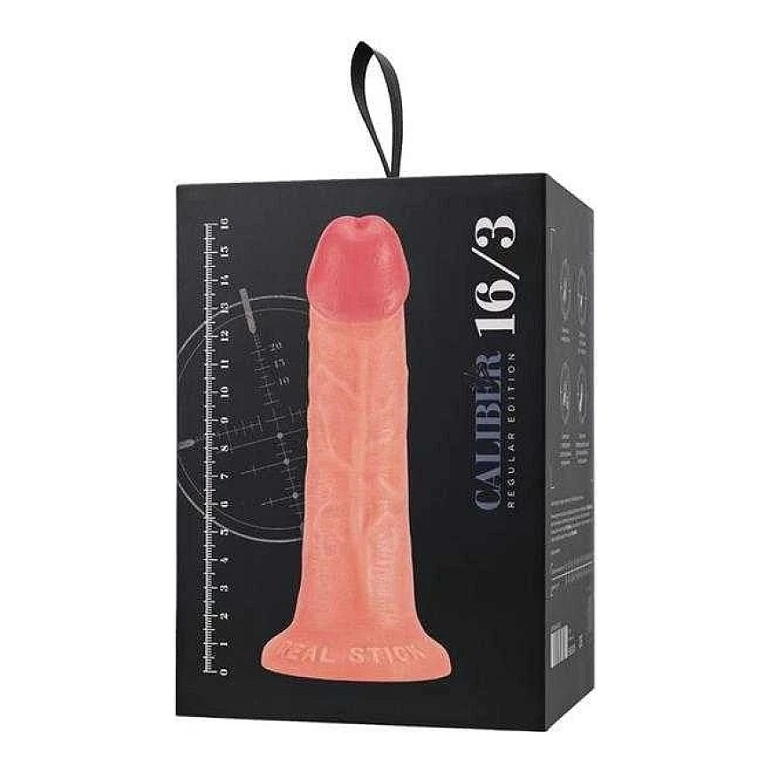 Toyfa Reālistisks dildo 16/3, PVC, maigs, garums 16 cm, diametrs 3 cm