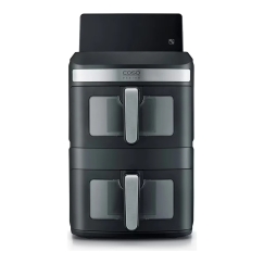 Karšto oro gruzdintuvė Caso AirFry DuoTower, 2 x 6,2 l
