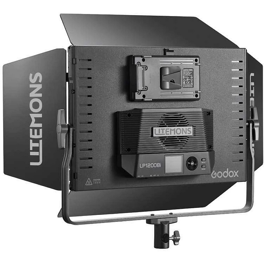 Valaistuslaitteet - Godox LP1200Bi K2 kaksivärinen LED-valopaneelisetti musta – 5