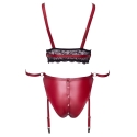 Cottelli Bondage комплект бюстгальтера и трусиков Bra Set Bondage XL Cottelli Bondage комплект бюстгальтера и трусиков Bra Set Bondage XL
