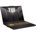 Asus TUF Gaming F16 FX607VJR-TU305W Mecha Gray portatīvais dators, 16", WUXGA IPS, Intel Core i5 205H, 16GB RAM, 512GB SSD, NVID