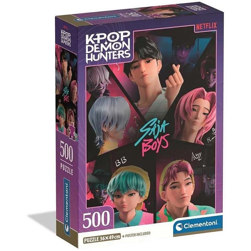 Clementoni Puzle 500 gab. - K-Pop Demon Hunter