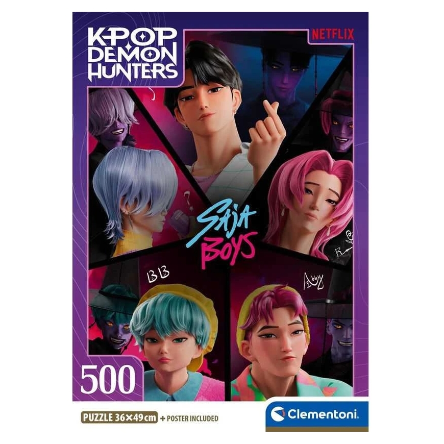 Clementoni Palapeli 500 kpl - K-Pop Demon Hunter – 2