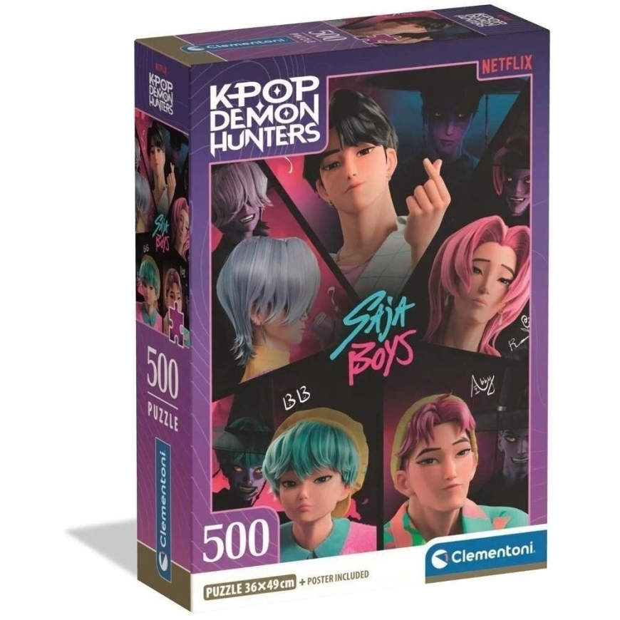 Clementoni Pusle 500 tk - K-Pop Demon Hunter – 3
