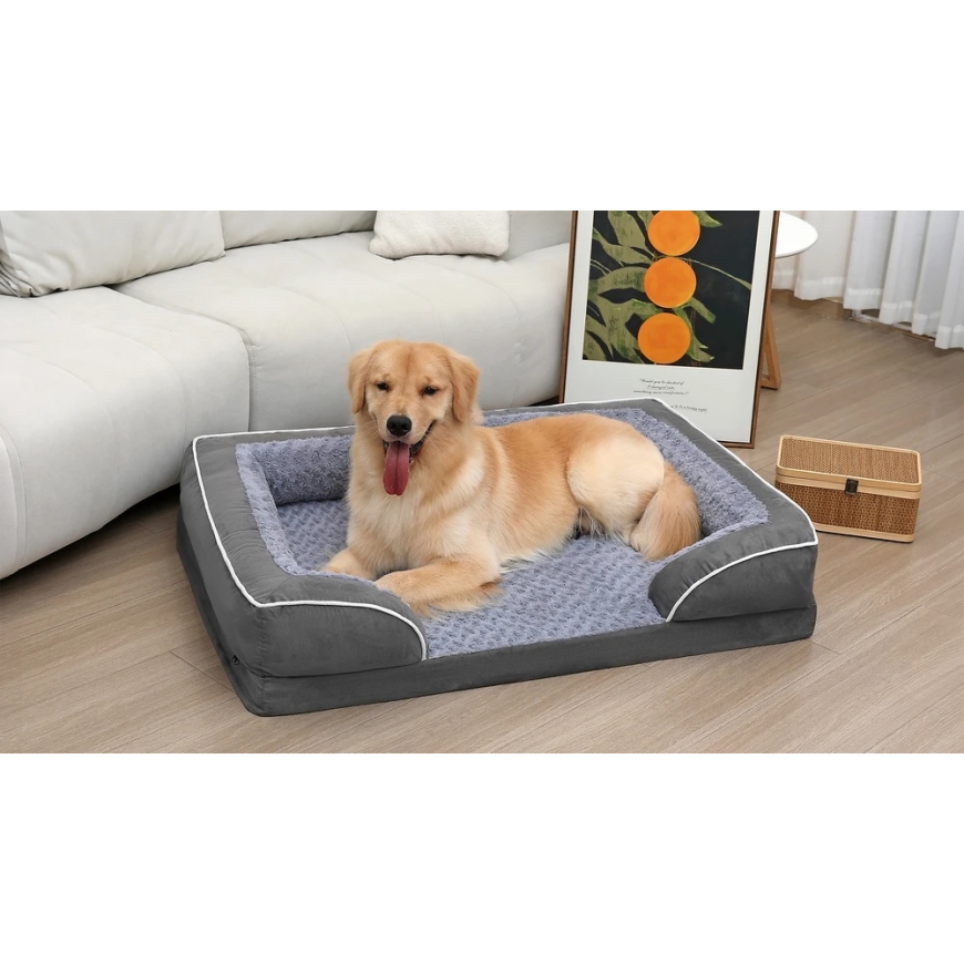 Dog bed, cat bed, PREMIUM sofa 134x106x20cm, REBEL ANIMALS – 4