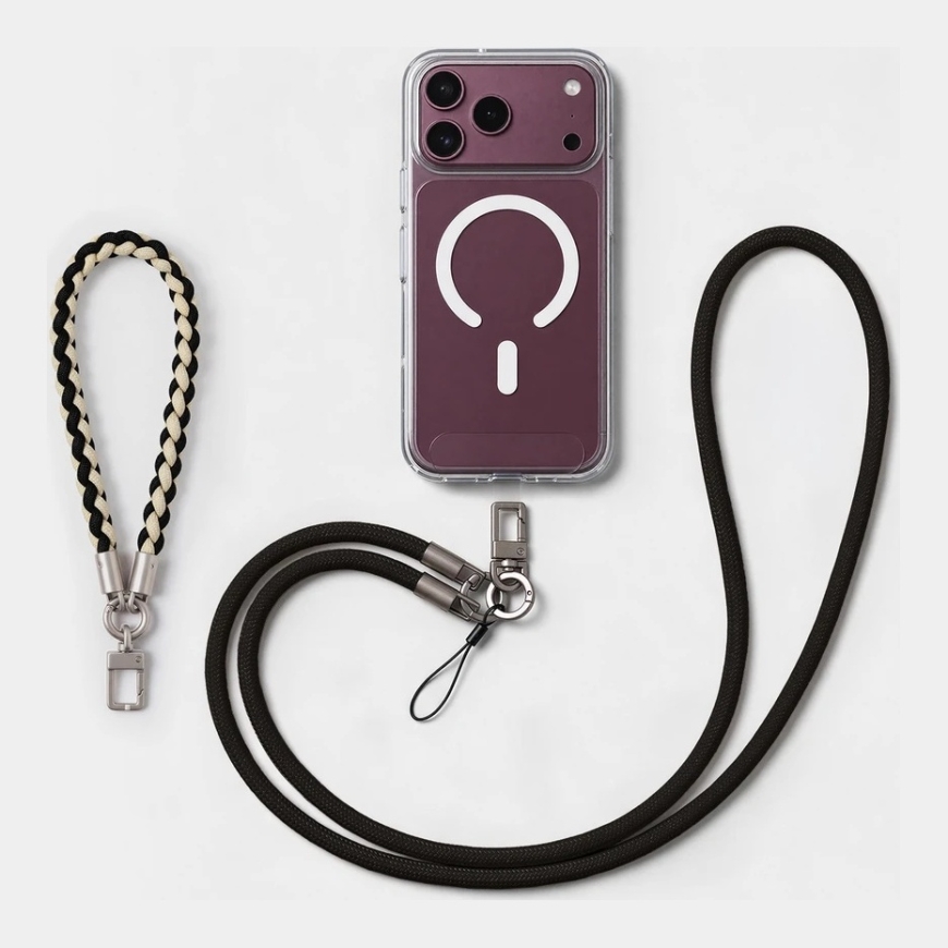 Etteri flexi 2in1 strap for phones, black – 3