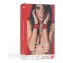 Ouch By Shots Velcro Cuffs Raudona Ouch By Shots Velcro Cuffs Raudona