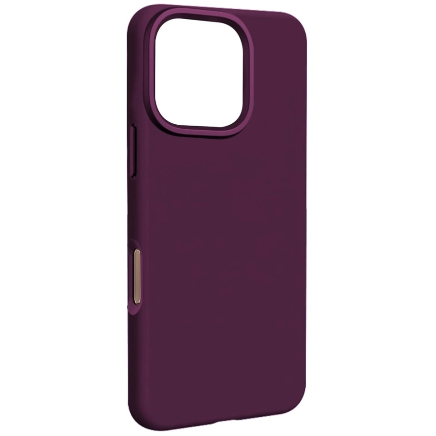 Silikoon Mag korpus iPhone 16 Pro 6,3", Tume kirsipuu värv – 3
