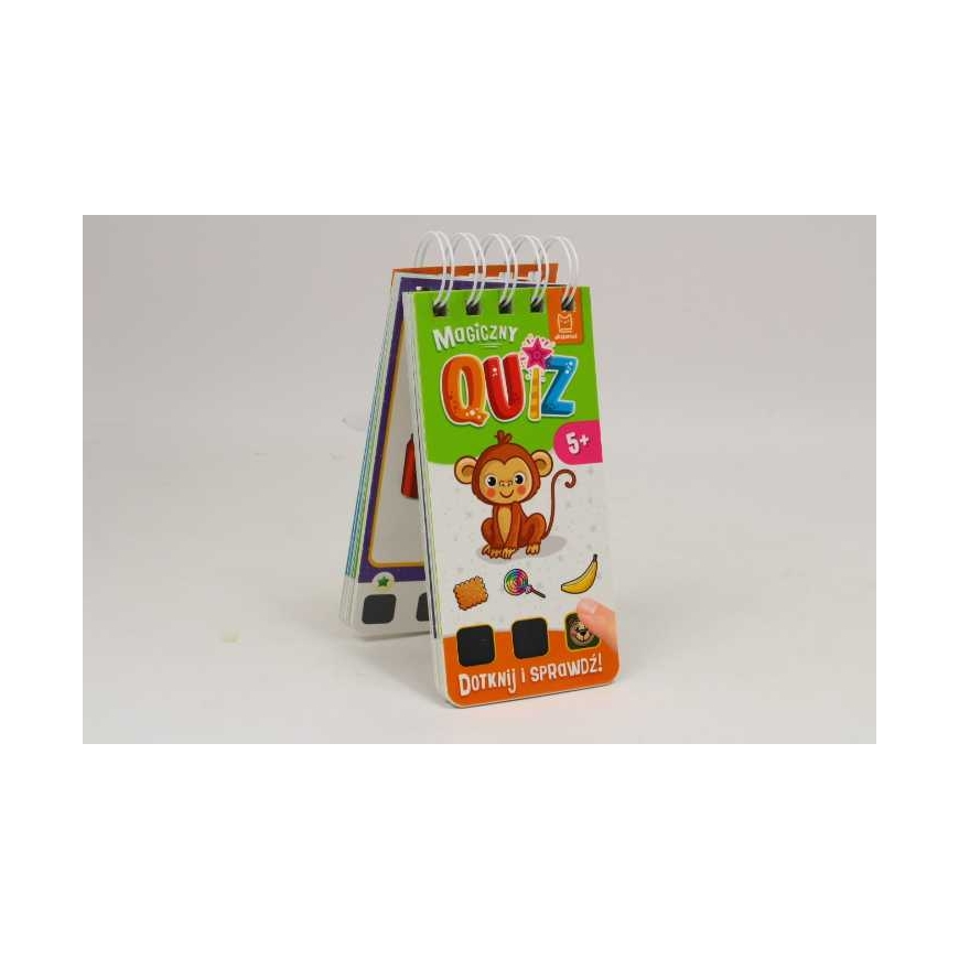BOOK Aksjomat BOOK. Magical quiz with MONKEY, 5+ – 2