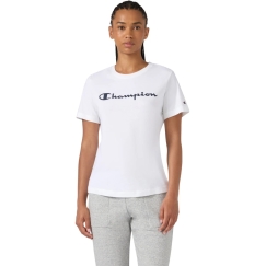Champion Short Sleeve Women’s T-Shirt White 118428 WW001 (2XL)