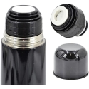 Roly TURISTI TERMOS, ROOSTEVABA TERAS, KAHEKORDNE SEIN, 500 ML, Must, STAMINA Roly TURISTI TERMOS, ROOSTEVABA TERAS, KAHEKORDNE SEIN, 500 ML, Must, STAMINA