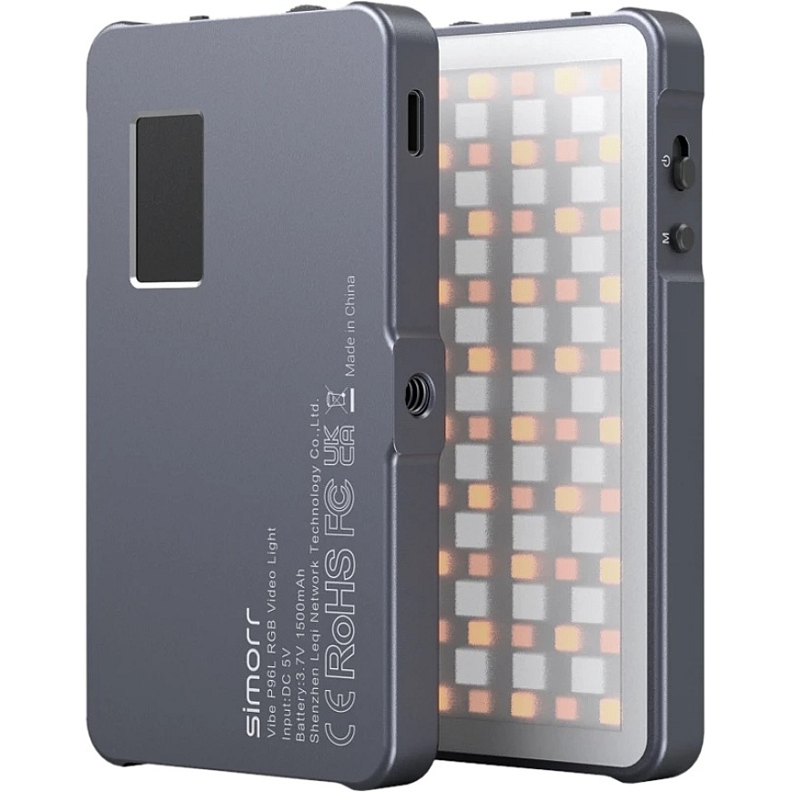 SmallRig 3489 Vibe P96L RGB Video Light – 2