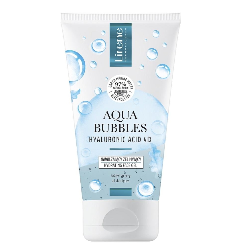 Lirene Aqua Bubbles moisturizing cleansing gel 150ml