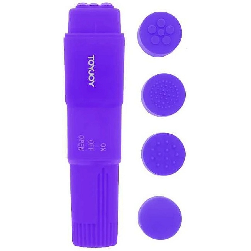 Toy joy TOYJOY Stimulators, intīms klitora masāžas ierīce, 4 piederumi – 5