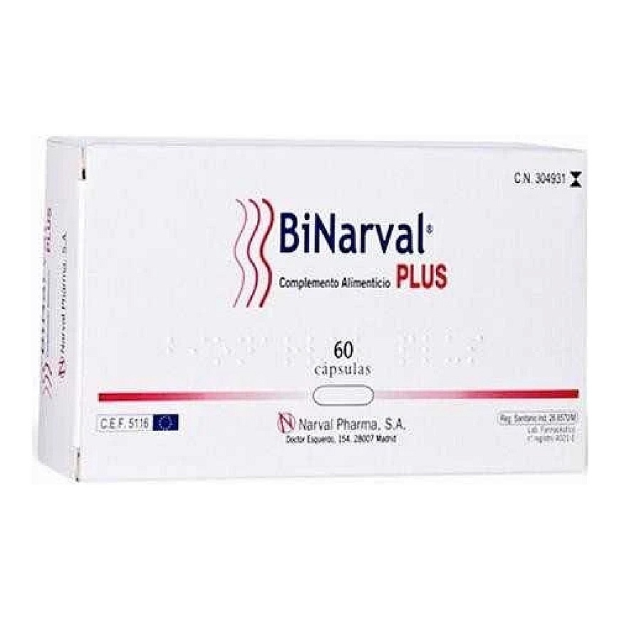 Narval Pharma Binarval Plus® 760мг 60 капсул