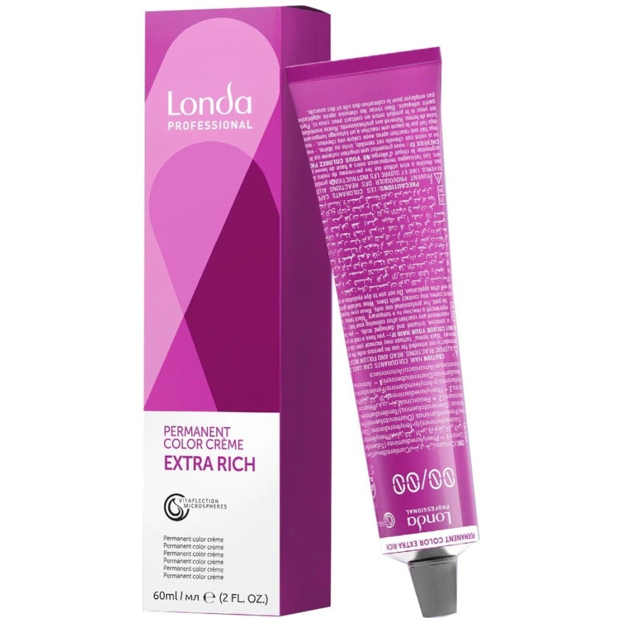 Londa Professional Londacolor ilgstošās matu krāsas 12/1 Īpašs pelnu blonds, 60 ml – 4