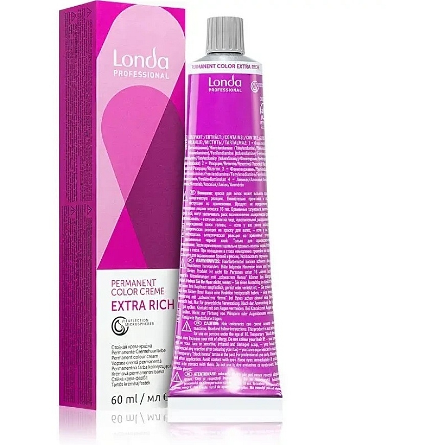 Londa Professional Londacolor ilgalaikiai plaukų dažai 12/1 Special Ash Blond, 60 ml – 5
