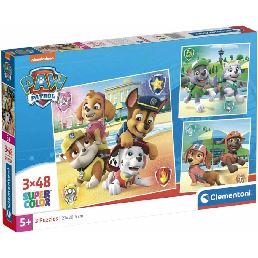 Clementoni Mīkla 3x48 gab - Paw Patrol – 2