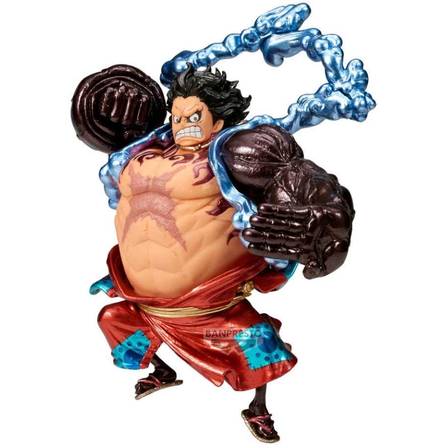 Banpresto One Piece King of Artist Monkey D Luffy Gear 4 Boundman figūra 17 cm