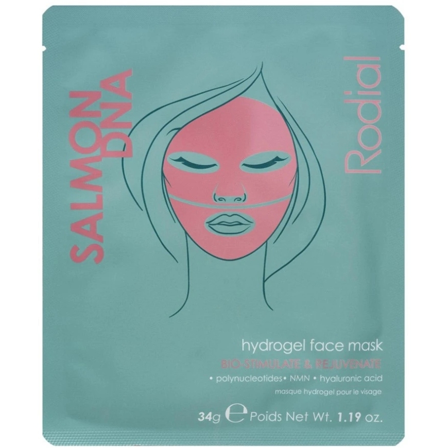 Rodial Salmon DNA Hydrogel Face Mask Hydrating Gel Mask For Face, 34 g