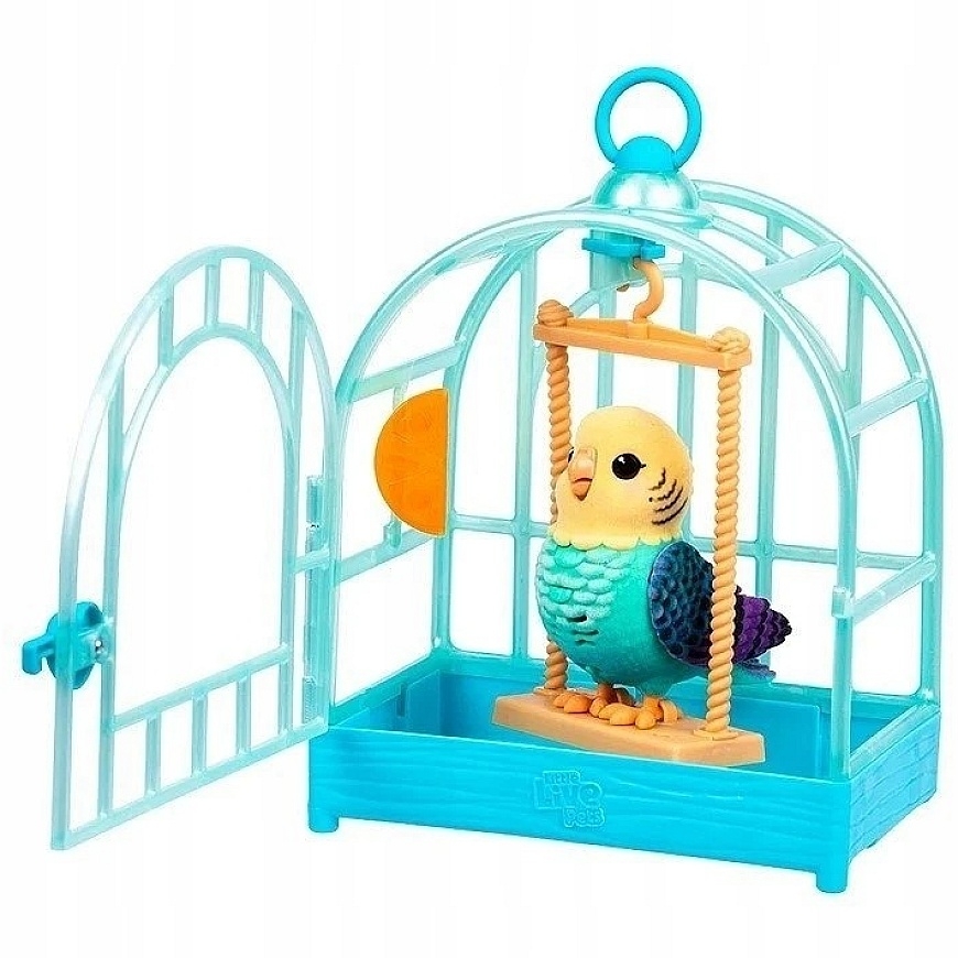 Cobi Interaktiivinen hahmo "Little Live Pets" – minun oikea sininen ja keltainen lintu – 2