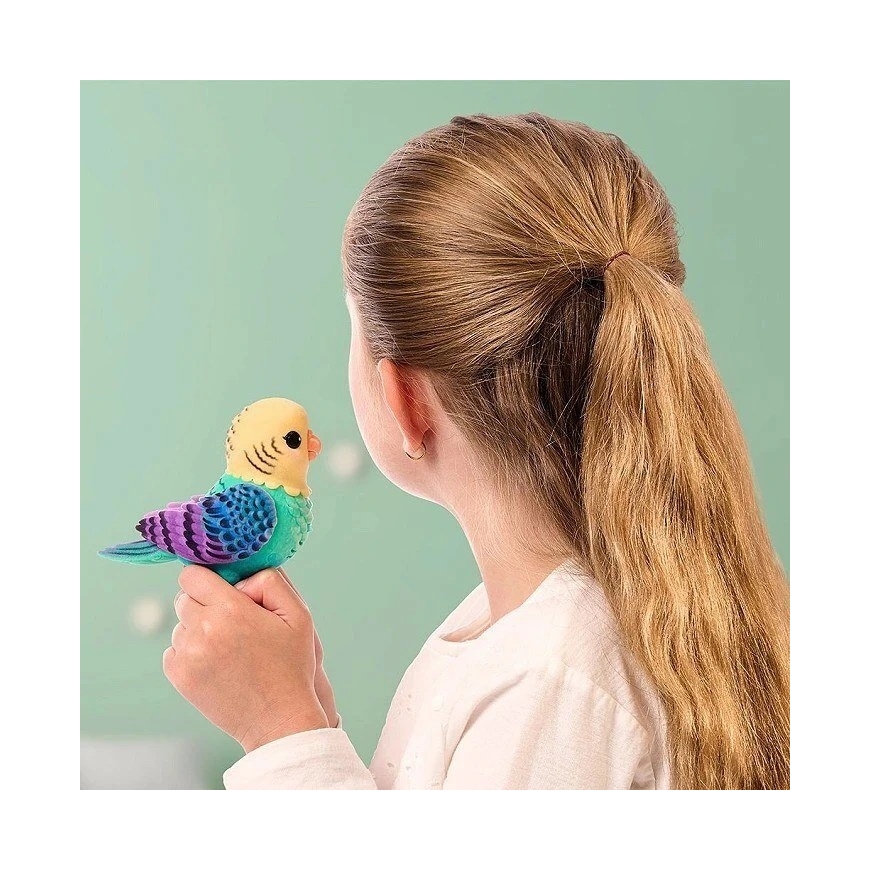 Cobi Interactive Figure "Little Live Pets" – my real blue and yellow bird – 4
