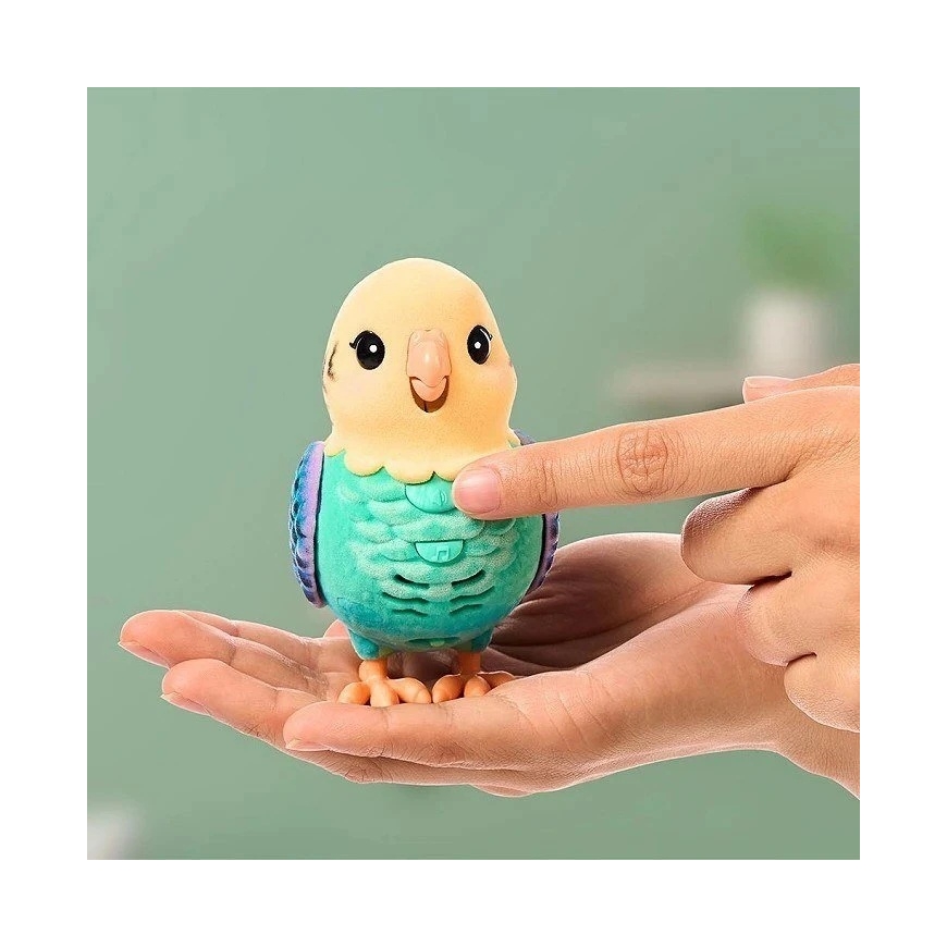 Cobi Interactive Figure "Little Live Pets" – my real blue and yellow bird – 5