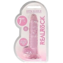 Realrock By Shots Realrock Dildo rozā ar spēcīgu pievilkšanu rozā orgasms 19cm Realrock By Shots Realrock Dildo rozā ar spēcīgu pievilkšanu rozā orgasms 19cm