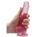 Realrock By Shots Realrock Dildo pink with strong suction cup pink orgasm 19cm Realrock By Shots Realrock Dildo pink with strong suction cup pink orgasm 19cm