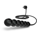 Connect It Power Strip 230 V, 6 Outlets, 3m, without Switch (Black) Connect It Power Strip 230 V, 6 Outlets, 3m, without Switch (Black)