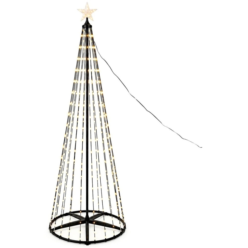 Christmas Decoration Koopman Decorative Christmas Tree 550LED Super Warm White 300CM Black – 3