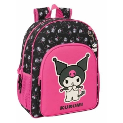 Safta Школьный рюкзак Kuromi Черный Фуксия 33 x 42 x 14 см