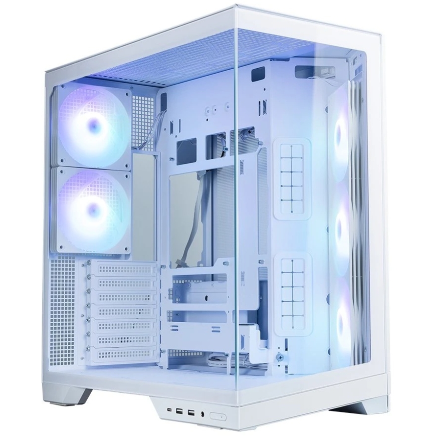 Zalman D50 datora korpuss ATX Mid Tower, balts