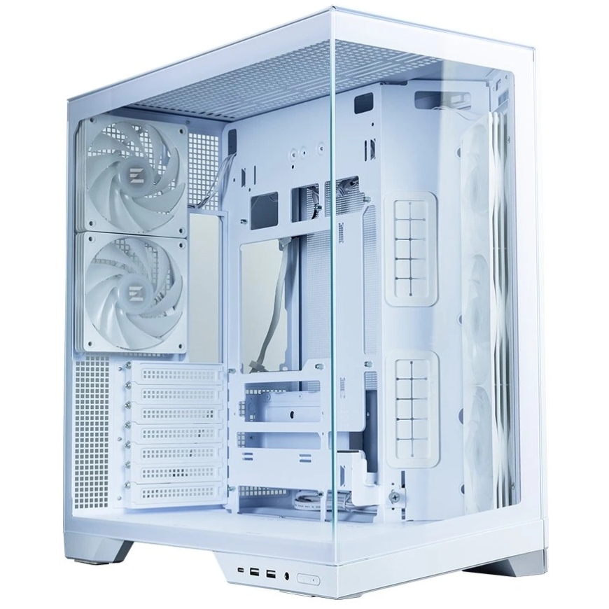 Zalman D50 datora korpuss ATX Mid Tower, balts – 2