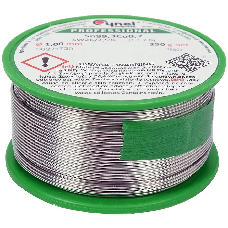 Toya Sa Poland Plumbivaba jootmissulam | Ø 1.0 mm | 250g (76853)