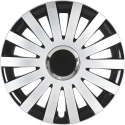 Leoplast Car Wheel Cover Sail 15" Black-Silver Leoplast Car Wheel Cover Sail 15" Black-Silver