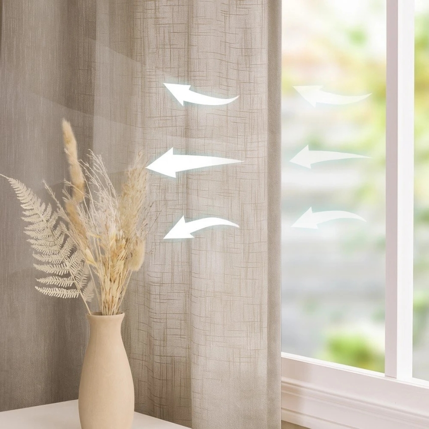 Kardin Vaelta AmeliaHome 140 × 175 cm, liivakarva – 3