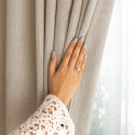 Kardin Vaelta AmeliaHome 140 × 175 cm, liivakarva Kardin Vaelta AmeliaHome 140 × 175 cm, liivakarva