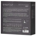Toyfa EROTIST First prostate stimulator, silicone, black, 14.4 cm