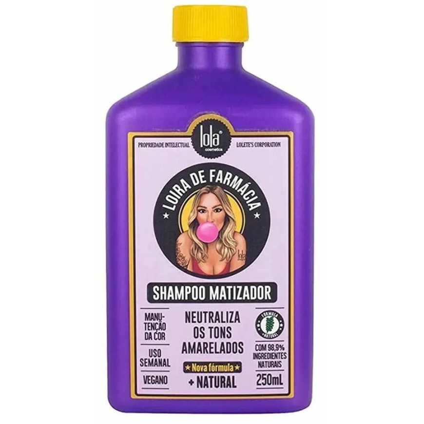 Lola Cosmetics Loira De Farmácia Šampūnas Matizador, 250 ml