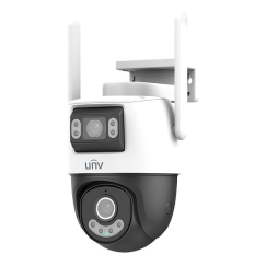 Uniview Умная уличная камера, 3MP+3MP, 4G