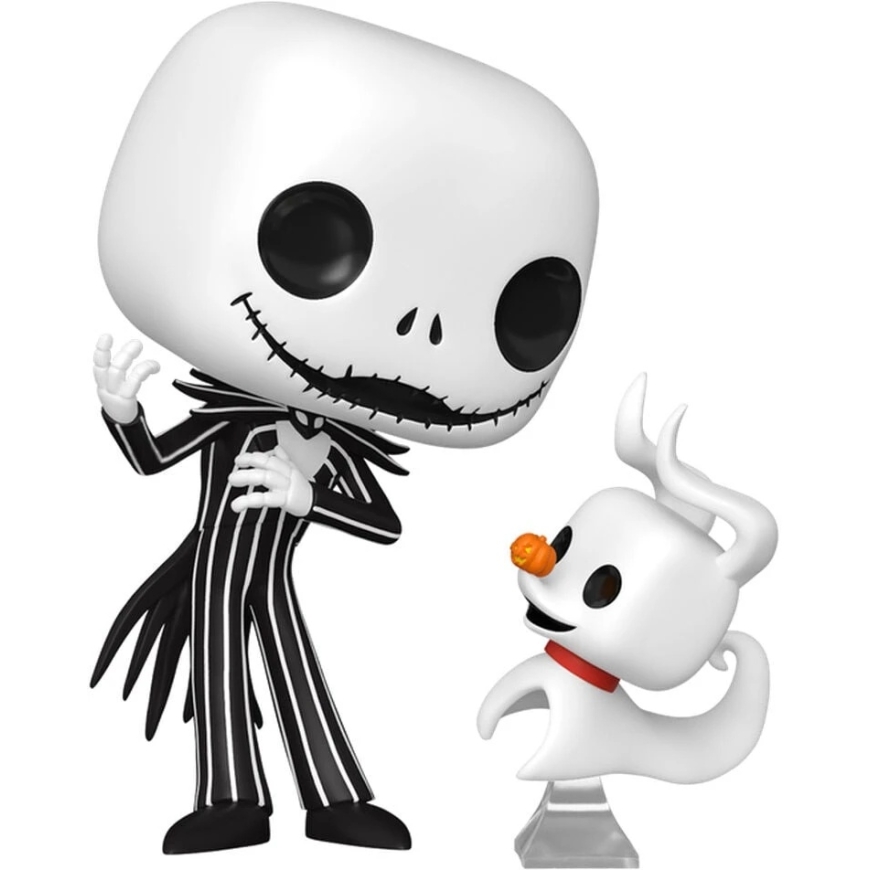 FUNKO POP! Vinyylihahmo: Nightmare Before Christmas - Jack Skellington Zero:lla, ~10.4-5.1 cm – 2